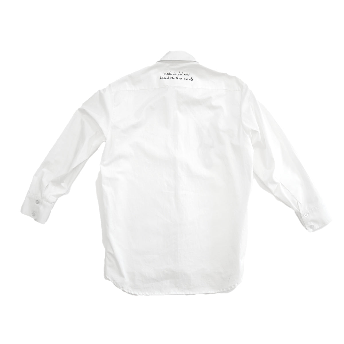 anchor chains shirt in white